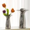 Nordic modern style handmade electroplated vase home hotel dining table decoration ornament housewarming gift aesthetic design