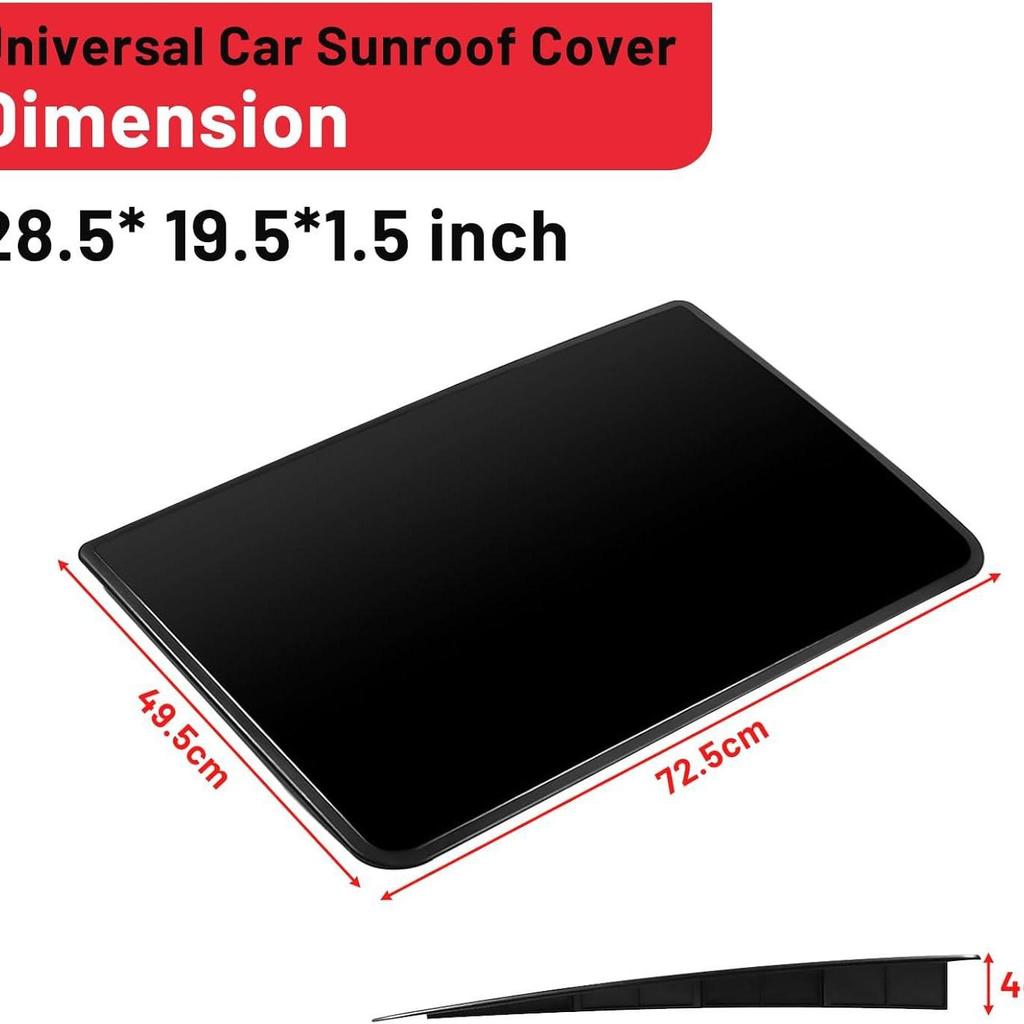 Universal Fake Sunroof Car Decoration for Multiple Sedan Models