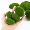 10/20Pcs Simulation Moss Stone Artificial Moss Rocks Ball Fake Green Plant for Home Garden Flower Pot Decoration Creative Crafts