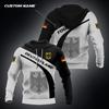 German Camouflage 3D Printed Hoodie Free Custom Name Men Pullover Autumn Fashion Sweatshirt Flag Pattern Loose Tops