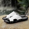 Fashion High Quality Slippers Men Genuine Leather Luxury Brand 2024 New Beach Flats Summer Casual Flip Flops Outdoor Slides for Men