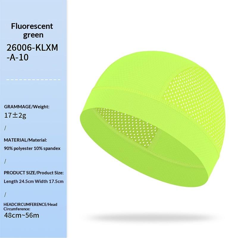 Breathable Elastic Cycling Cap 1PC Quick Dry UV Protection Bike Hat for Summer Riding