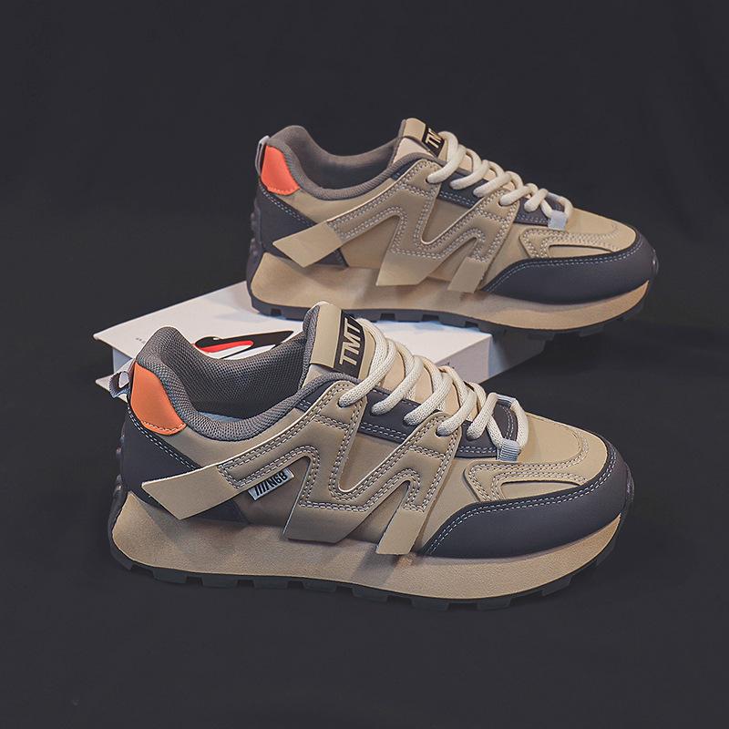 

Осенние легкие нескользящие универсальные модные повседневные туфли для папы с толстой подошвой универсальные женские туфли Cortez 40