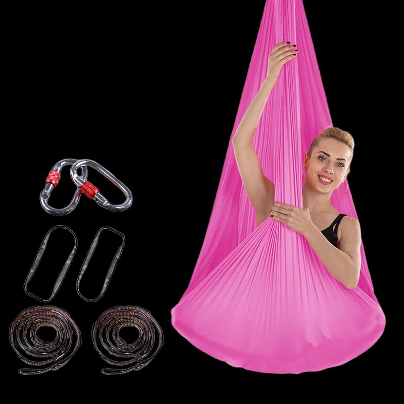 Elastic Anti-Gravity Aerial Yoga Hammock One Size