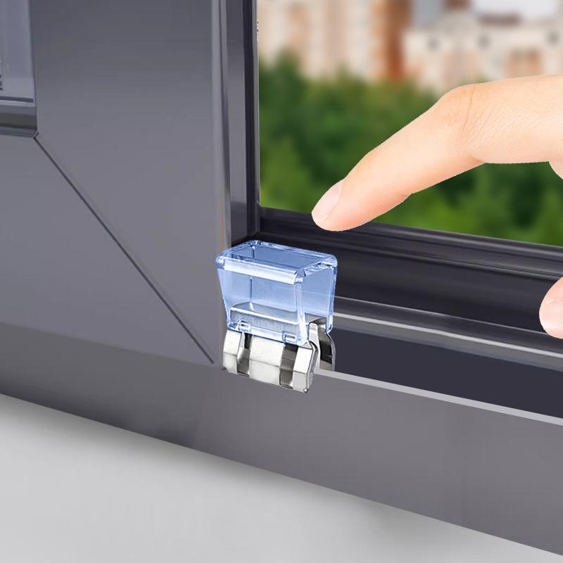 Multi-Function Child Safety Window Lock & Anti-Pinch Screen Buckle