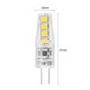 Mini G4 Led Lamp Corn Bulbs Beads Home Room 3000k Pendant 220V 8/10leds PC Shell Decorative Replacement No Flickering Chandelier