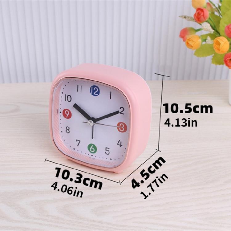 Double Feature Alarm Clock Loud Bells & Glowing Display Impacts Resistant Plastic Construction Extended Battery Performances