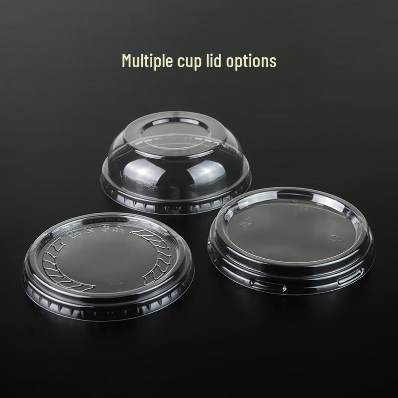 Yangge Disposable Food-Grade Takeaway Bowls & Lids (117mm)