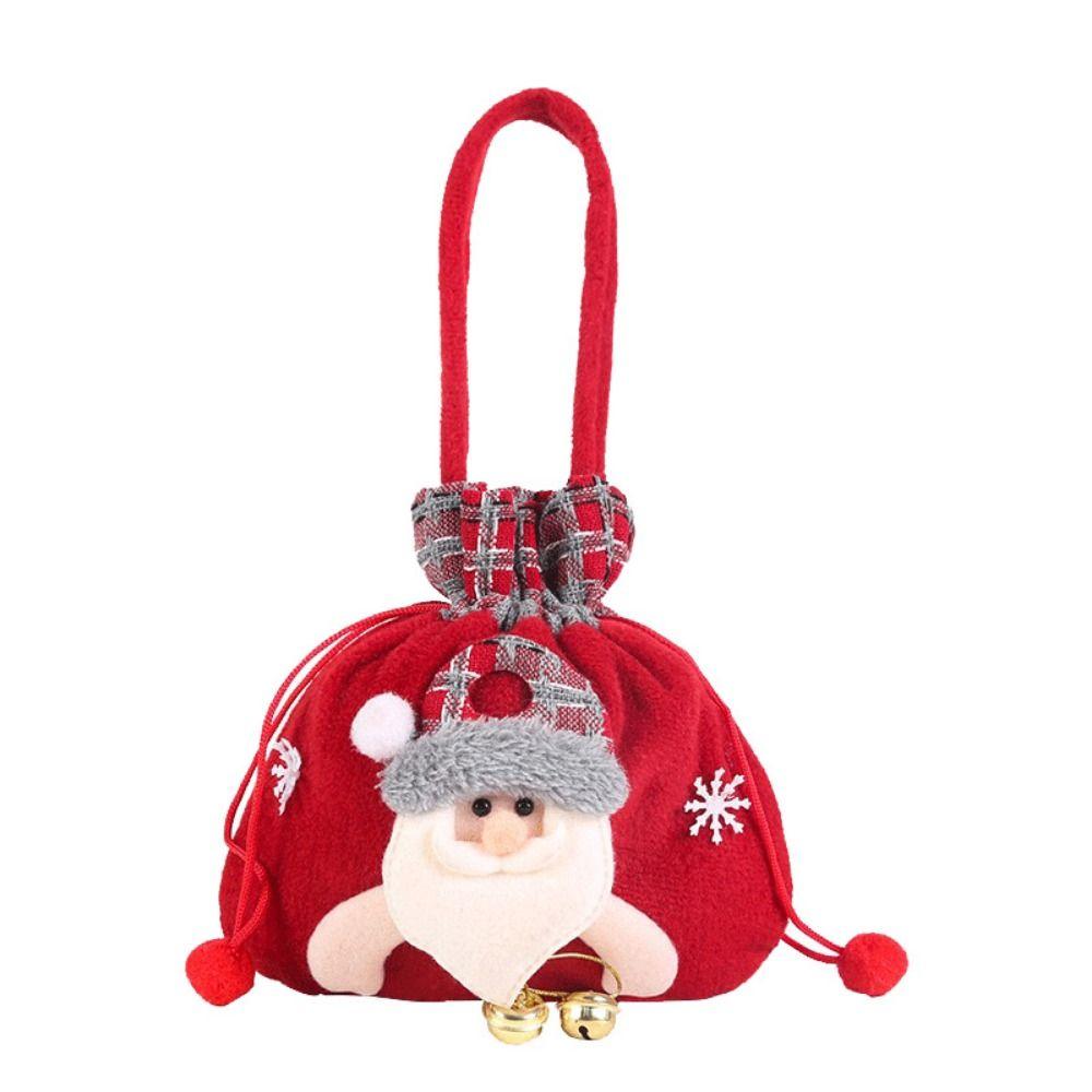 Weihnachtsmann/Schneemann/Elch Weihnachtsgeschenk Schneemann Puppe Tasche Cartoon Weihnachtsmann Geschenktasche Feiertag