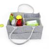 Felt Diaper Bag and Daily Essentials Storage Bag