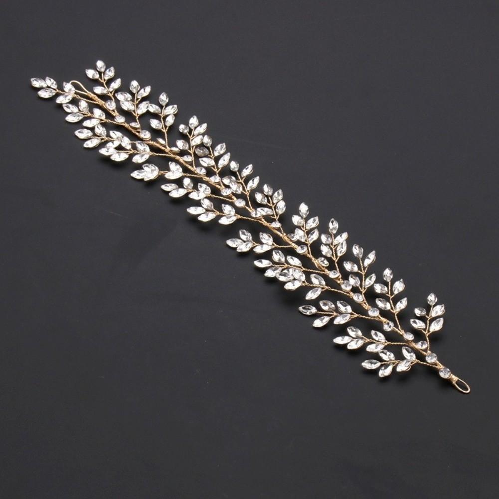 Rhinestone Bridal Headband Handmade Wedding Hair Accessories Wedding Headpieces  Gift for Women