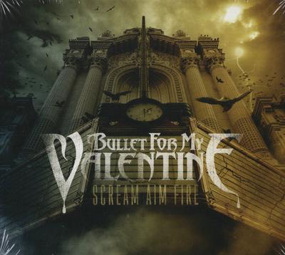 CD BULLET FOR MY VALENTINE - Scream Aim Fire 88697213932 20-20 Ent., Jiv US Rock Used