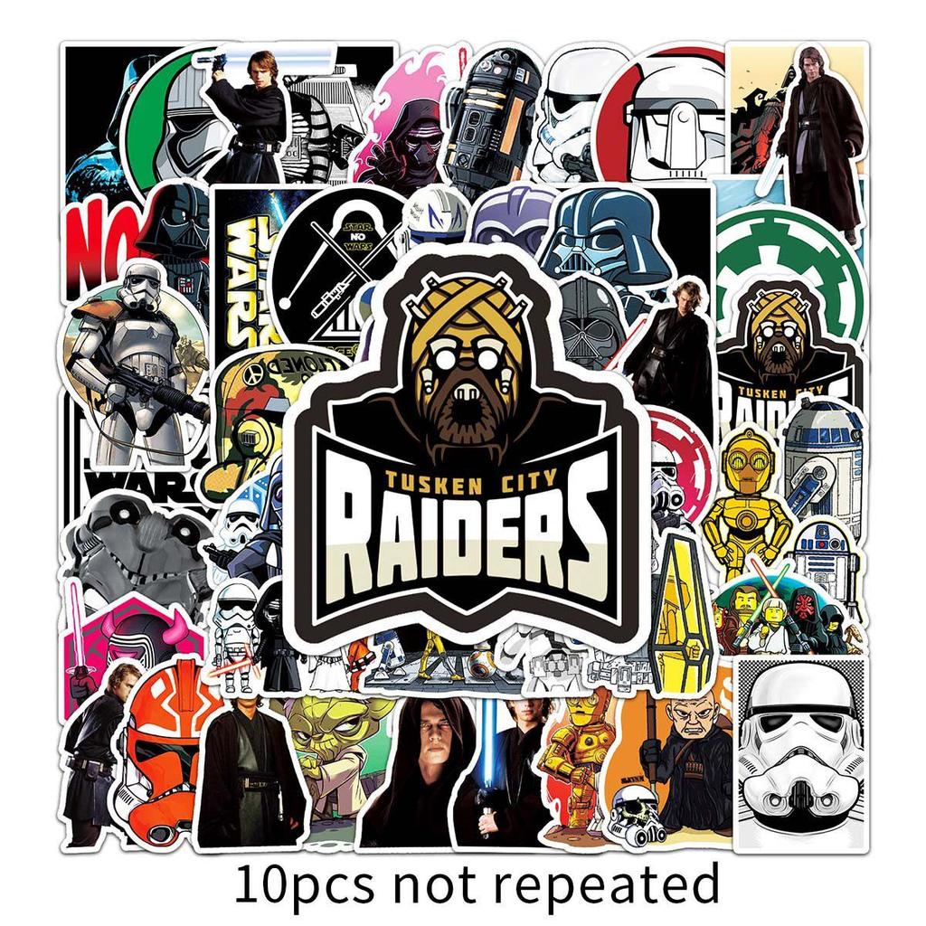 Star Wars Doodle Stickers - Kawaii Graffiti Decals