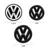 2026 Hot For VOLKSWAGEN VW 40 45 50mm ABS Hollow Out Car Steering Wheel Center Emblem Sticker For Volkswagen Polo VW GTI Golf Je