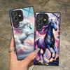 Fantasy Unicorn Mobile Phone Case for Samsung Galaxy S26 S25 S24 S23 S22 S21 S20 Note20 Plus FE Ultra Glass Colorful Cover Cover