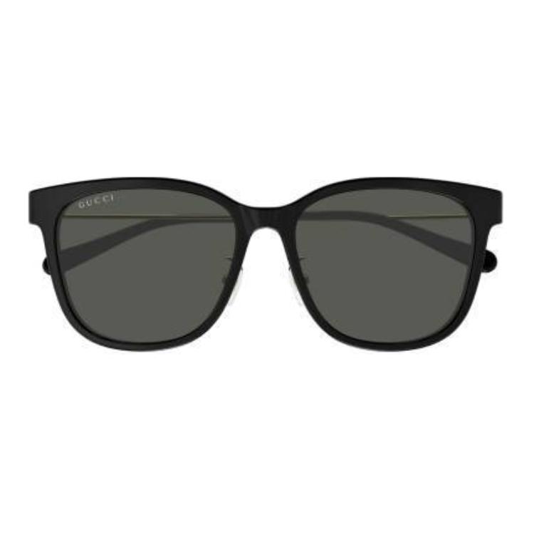Gucci Full Frame Recycled Acetate Recycled Acetate Square Sunglasses Women's Black