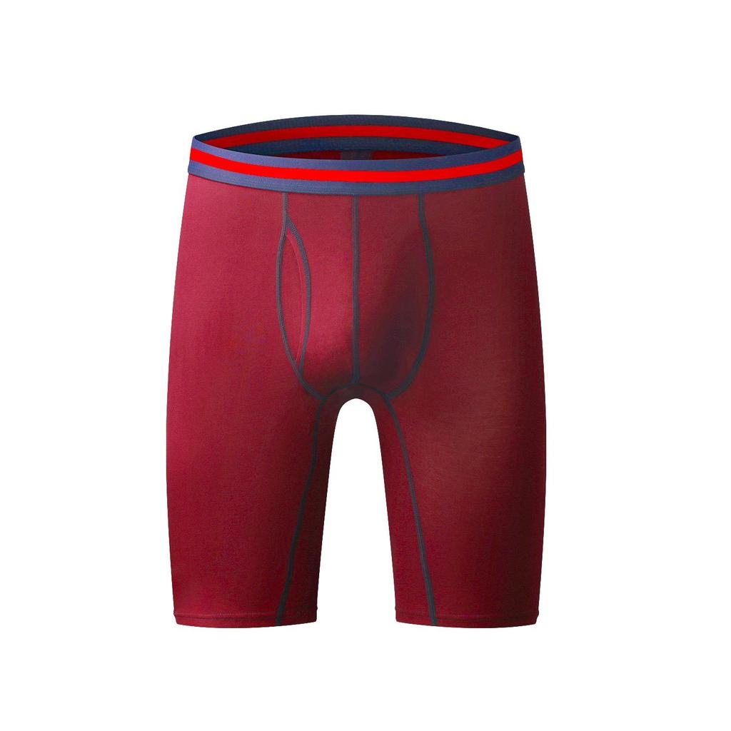 1 Pieces Men's Long Leg Undies Cotton Underwear Boxers Shorts Briefs Big Size Panties Plus Underpants Knickers M L XL 2XL 3XL 4XL 5XL 6XL