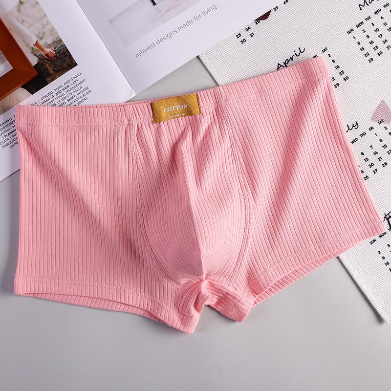 Men's Breathable Four Cornered Underwear Men's Cotton Comfortable Plus Size Flat Cornered Underwear