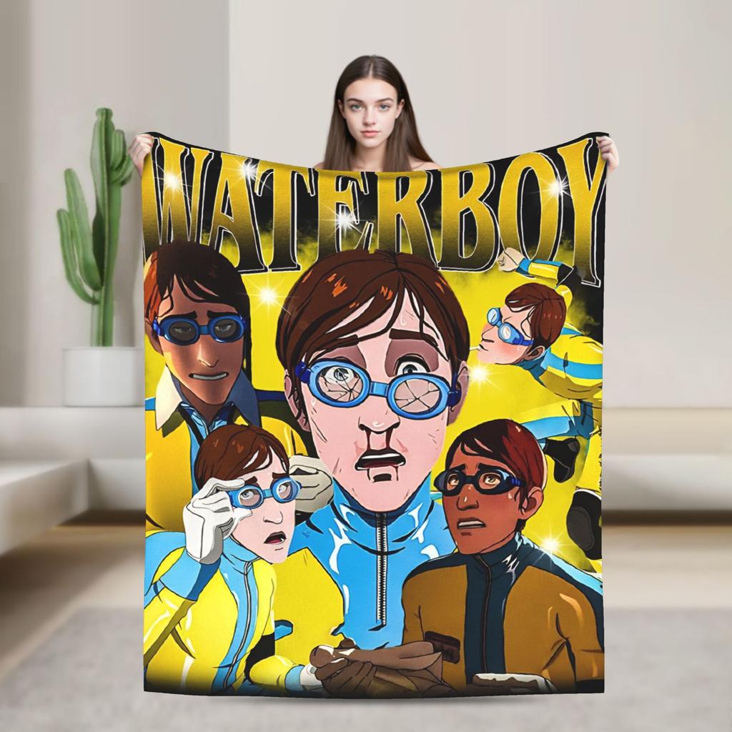 Soft Blanket Picnic Dispatch Game Throw Blanket  Flannel Bedspread For Bedroom Funny Sofa Bed Cover