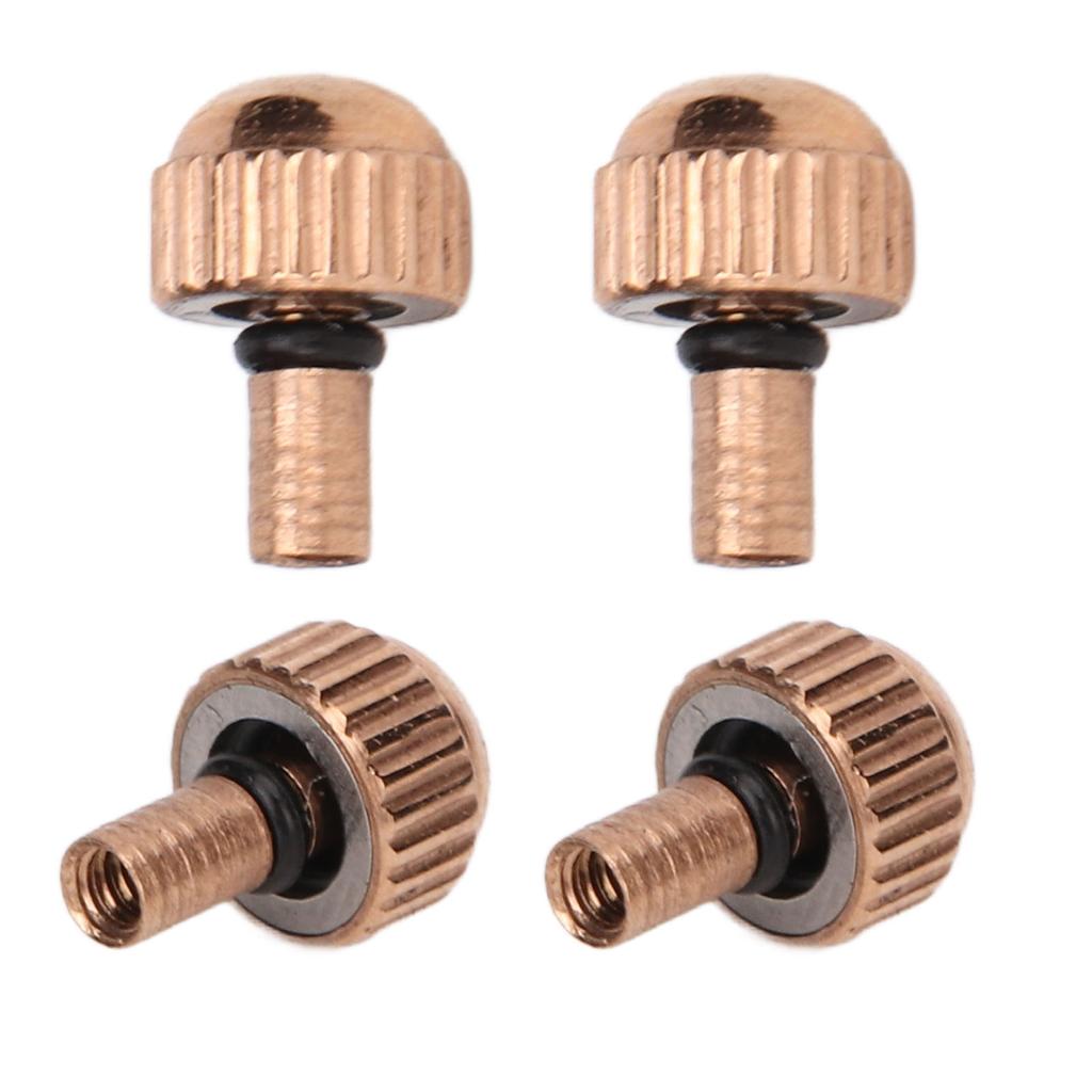 Watch Crown Part Alloy Waterproof Professional Repairing Watch Crown Replacement Tool Rose Golden