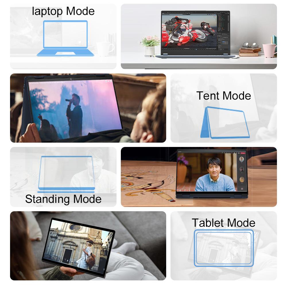 Ninkear YBOOK15 2-in-1 Laptop, 15.6-inch 1920*1080 Touchscreen, AMD Ryzen 3 3200U 2 Cores Max 3.5GHz