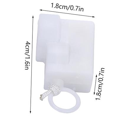 2Pc Diy Accessories For Children Brahms Lullaby Pull String Cord Music Box White Baby Infant Kids Bed Bell Rattle Toy Parts