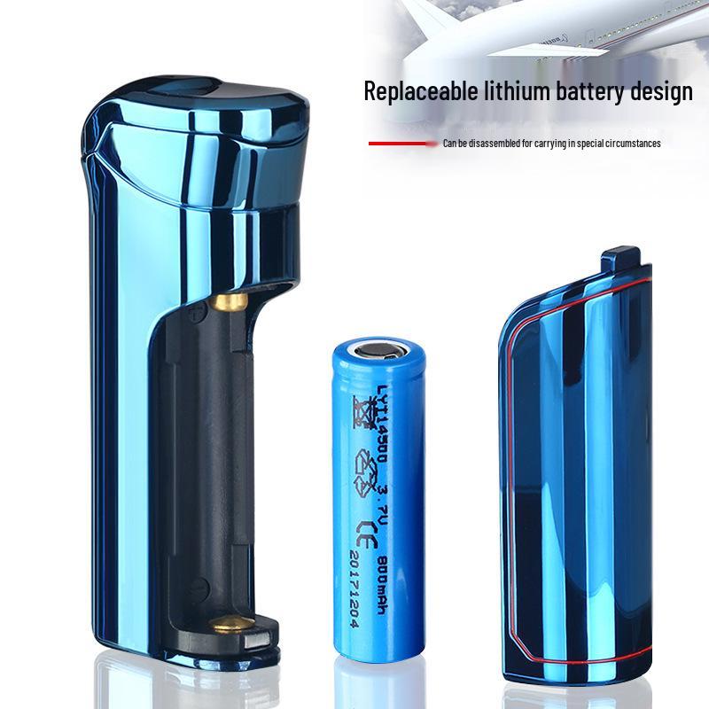 Mercedes Electronic Lighter with USB Power Display and Large Capacity Battery
