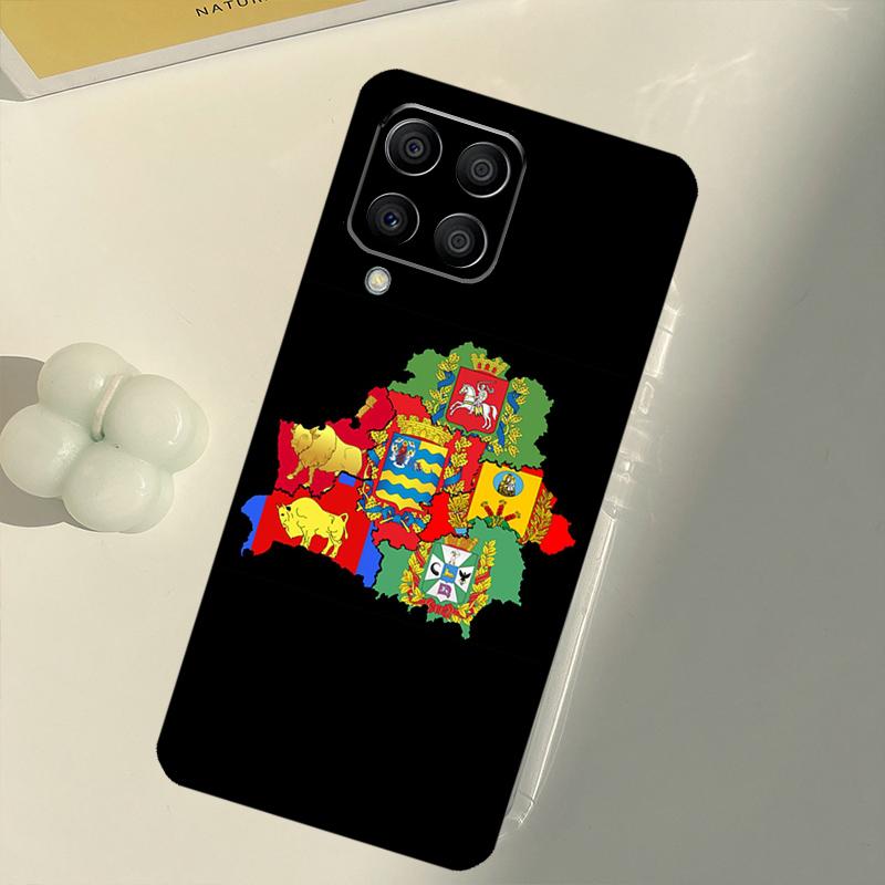 

Belarus Flag Coat of Arms For Samsung Galaxy M33 M13 M14 M12 M32 M52 M31 M55 M15 M11 M21 M35 M53 M34 M54 M06 M16 Case Samsung M12