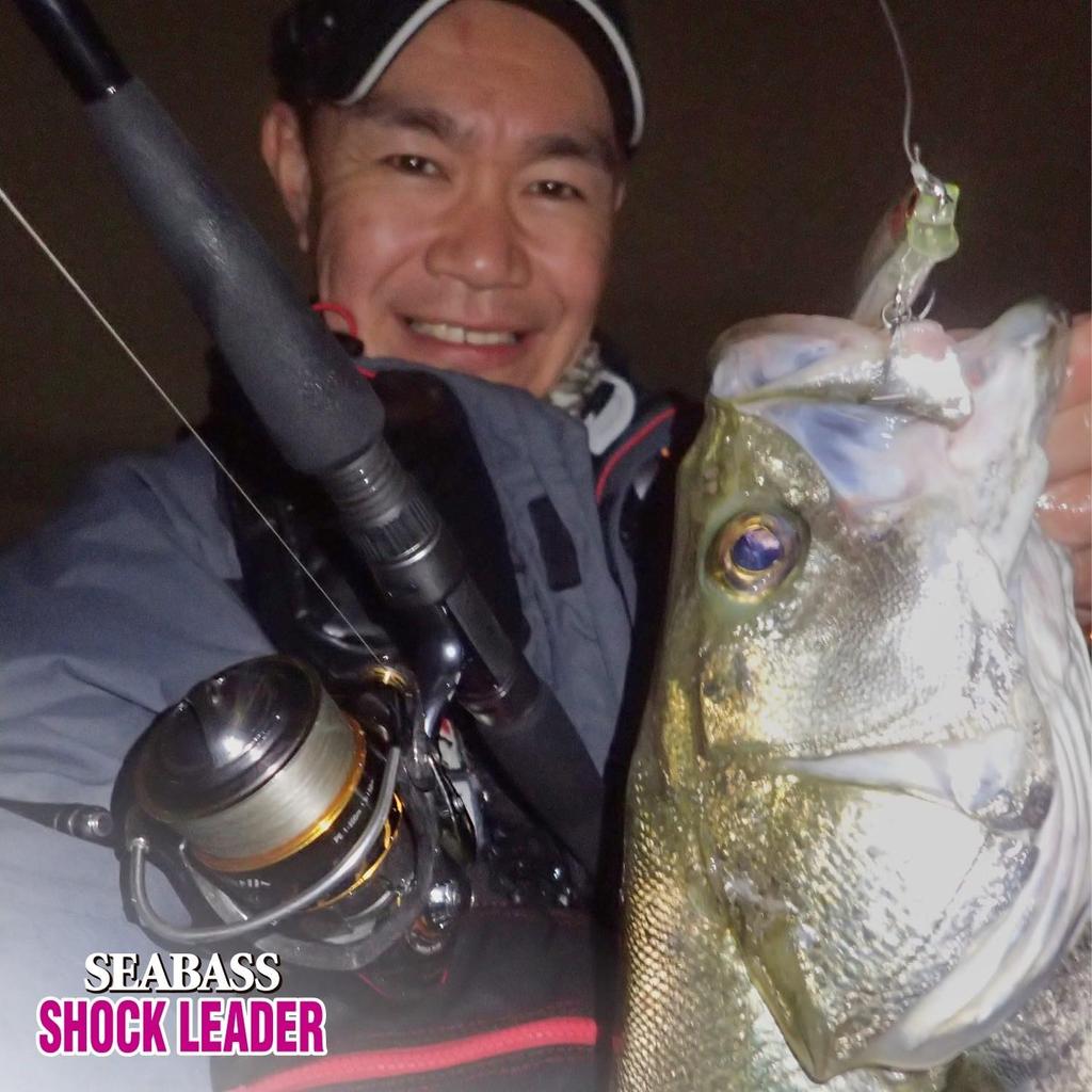 Morris Varivas Seabass Shock Leader, Nylon, 30m, 15kg, 30lb, Natural