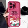 Christmas Pattern TPU Case For iPhone 16 Pro Max 15 14 Plus 13 12 11 Pro Max 7 8 XR X XS SE Shockproof Soft Silicone Phone Cover