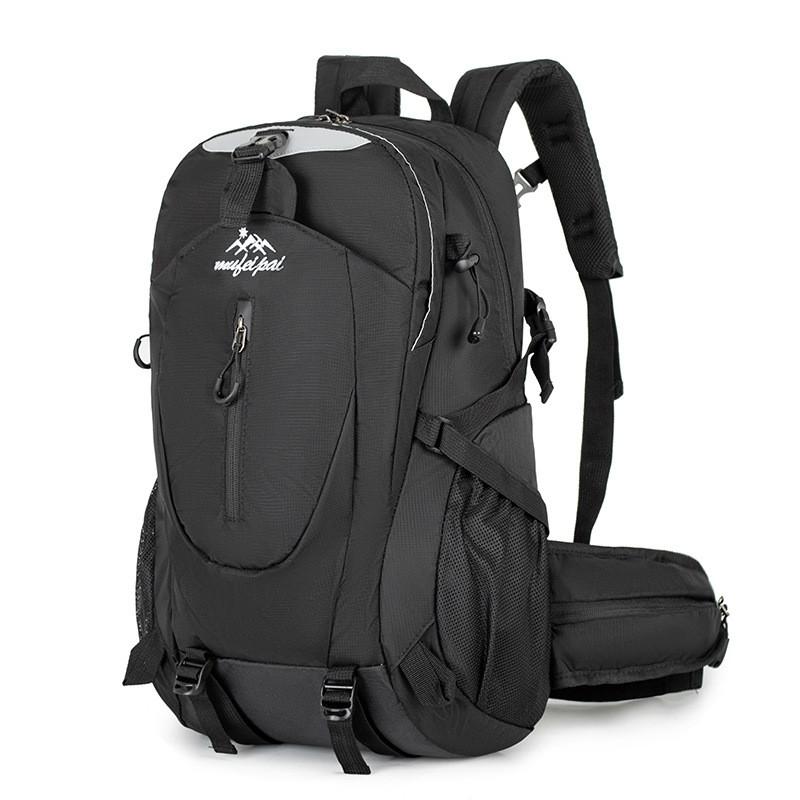 Outdoor Hiking Backpack With Waterproof Nylon And Breathable Design For Men And Women