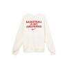 Nike Logo Casual Comfortable Letter Long Sleeve Spliced College Sweatshirt Men sweatshirt White IB5504133