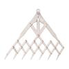 Equal Distance Measuring Ruler Stainless Steel Equidistant Ruler Equal Space Divider Leather Belt
