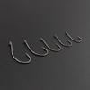 50Pcs Barbed Fishings Hook Eyed Fishes Hook Rustproof Carp Fishings Hook