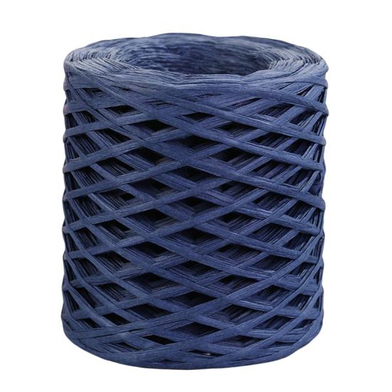 1 Roll Paper Cord Recyclable DIY Clear Texture Hand-knitted Wrapping Raffia Straw for Festival