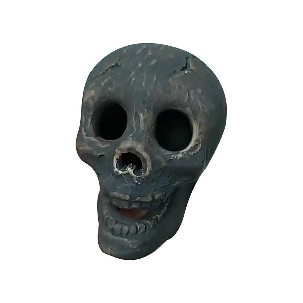 Halloween Simulation Skull Indoor Outdoor Fireplaces Party Scene Layout Props Foam Skull Ornaments Decoration