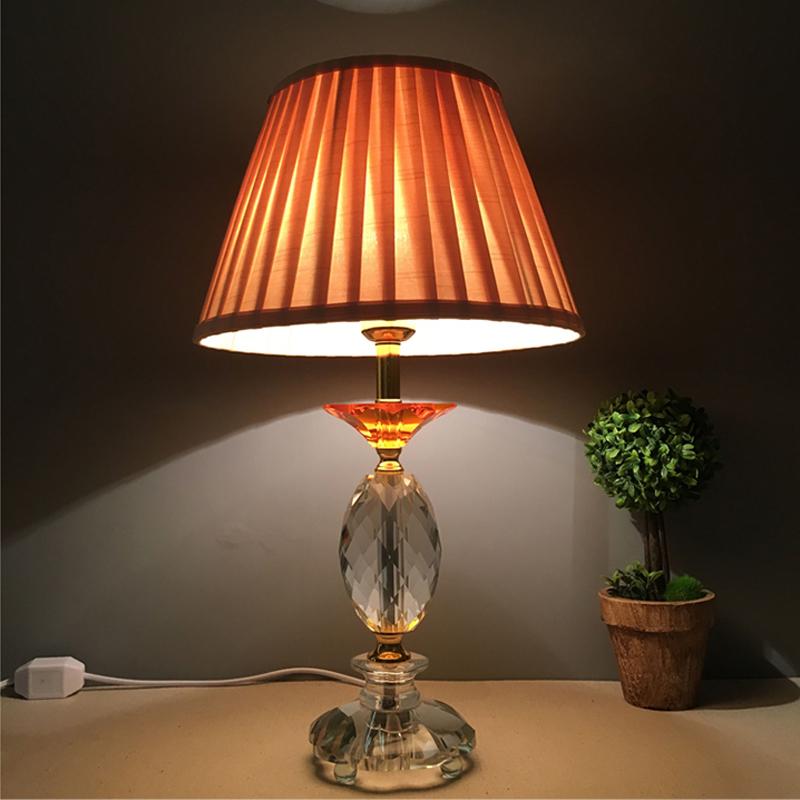 Abat-jour en tissu plissé de qualité avec cadre métallique pour lampe de chevet E27, lampadaire, décoration d'intérieur, différentes tailles et couleurs