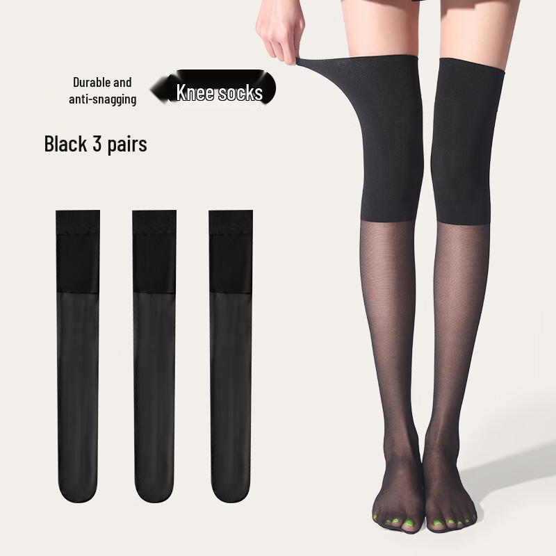 Langsha Women's 5A Antibacterial Thin Over-the-Knee Stockings