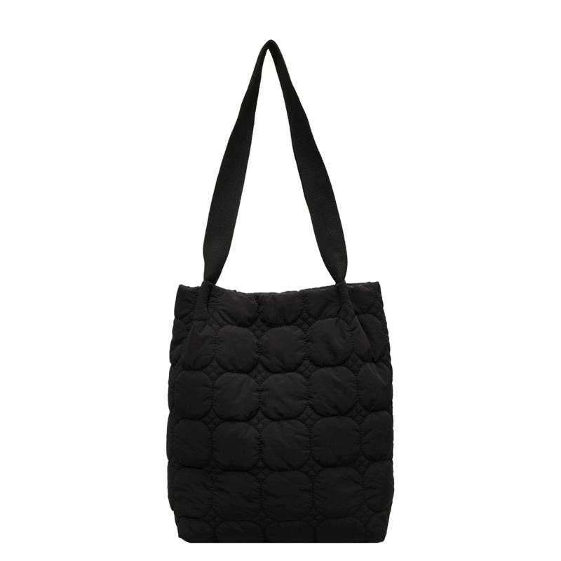 Casual Ccise Solid Color Versatile Nyl Women s Shoulder Bags 2026 New Fashi Solid Color Capacity Women s Crossbody Bag чёрный