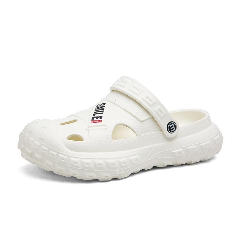 Lochschuhe Baotou Schuhe Sommer neue dicke Sohle Sandalen Außen tragen Sport und Freizeit Strandschuhe