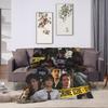 Soft Blanket Travel Criminal Minds Spencer Reid  Throw Blanket  Flannel Bedspread For Outdoor Graphic Sofa Bed Cover