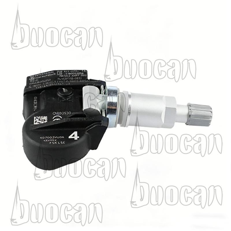 4 PCS Tire Pressure Monitor Sensor 40700-3VU0A 407003VU0A 433MHz For Infiniti QX50 Nissan Altima Rogue Sentra Micra Leaf