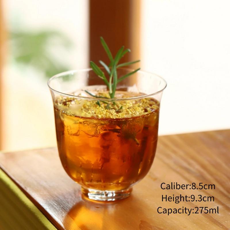 

Lightweight Whisky Glass Cups,Old Fashioned Glass Cup,Cold Brew Water Glass Cup,Creative Cocktail Glasses Cups,Kitchen Tools 1pc