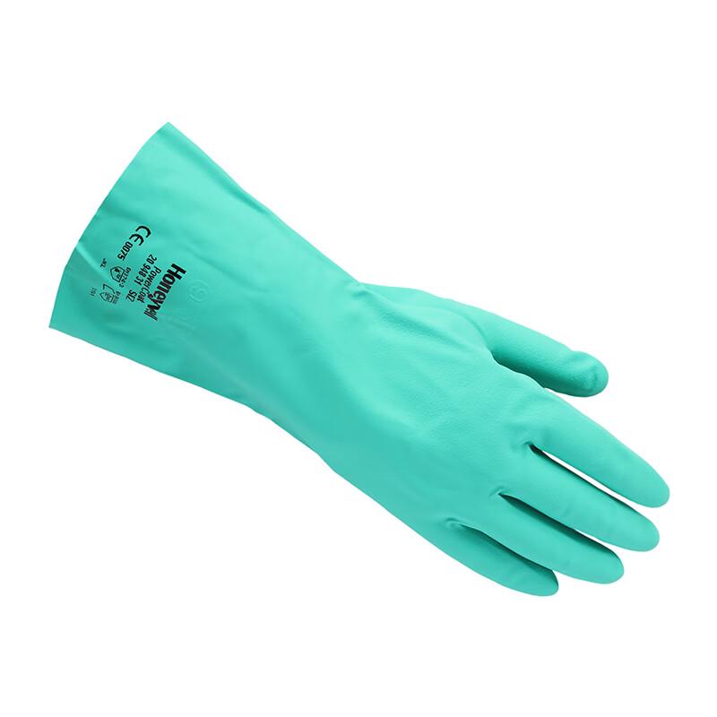 Honeywell 2094831-09 Nitrile Chemical Resistant Gloves 9