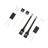 3Pcs/Set Keyboard Puller Switch Puller Kit For Mechanical Keycap Replacement Removal Tool Keyboard Cleaning Brush