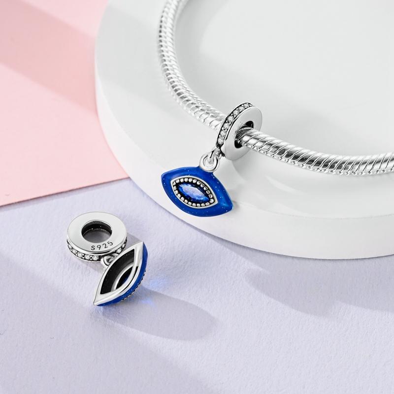 

Charms Platamysterious Ocean Element Blue Eyes Pendants Fit Originalbracelets Charm For Women Jewelry Diy Making Gifts