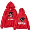 Funny Boxing Club Karate Bear Print Hoodies Men Women Fashion Vintage Kawaii Sportwear Fleece Oversized