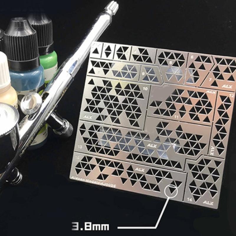 Wielorazowa Płyta Szablonowa Do Mecha I Modeli Świetna Dla Artystów I Hobbystów Narzędzie Do Modelarstwa Rzemiosła