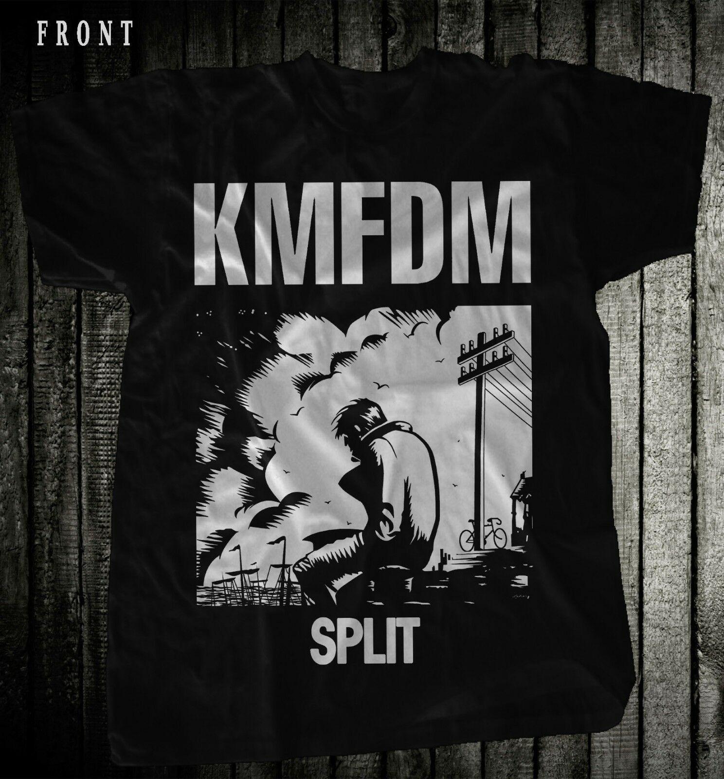 Rare Collection KMFDM Split Band Gift For Fan All Size T-shirt S