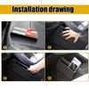 Car Seat Gap Multifunctional Storage Box Driver Side Organizer Phone Holder Box